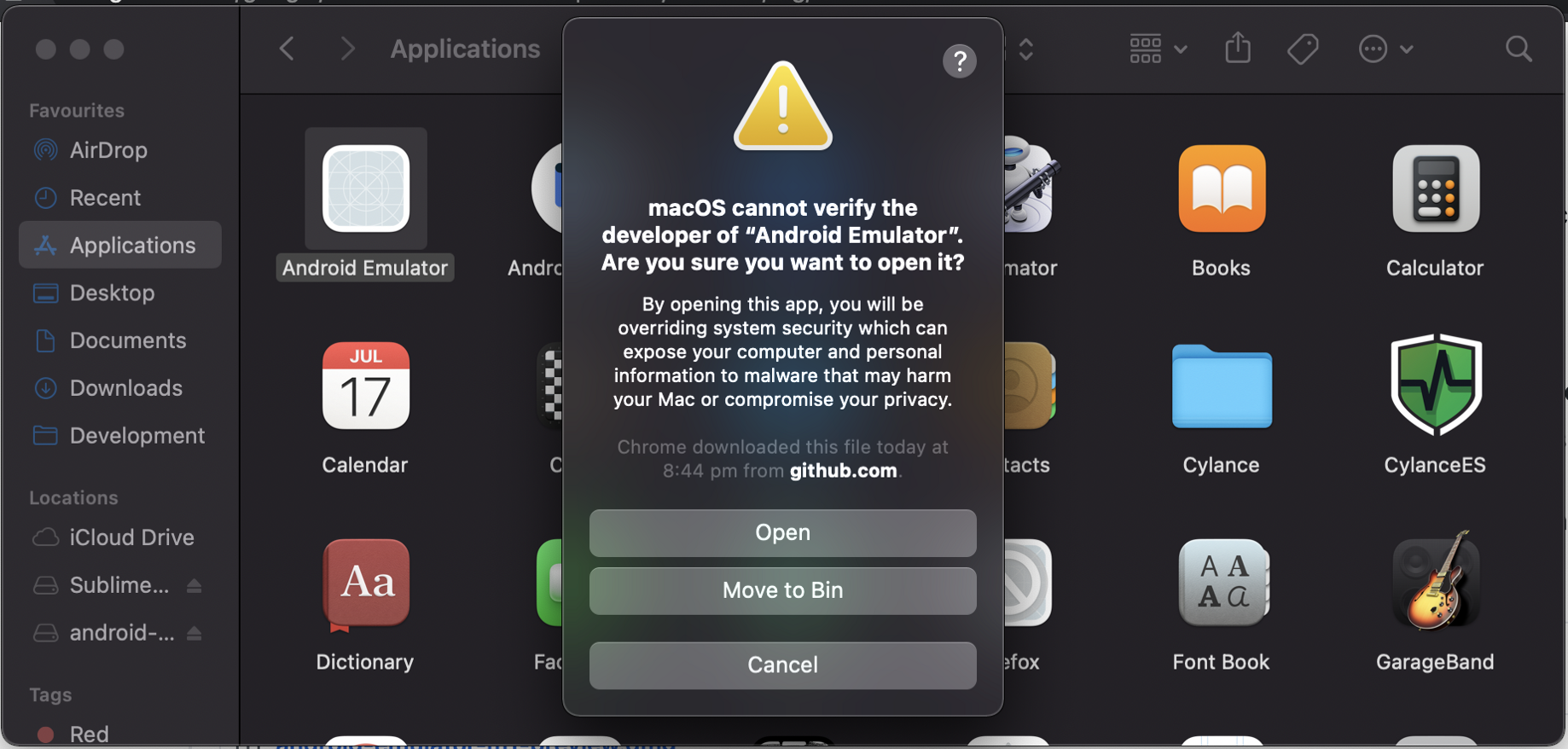 mobile emulator on mac